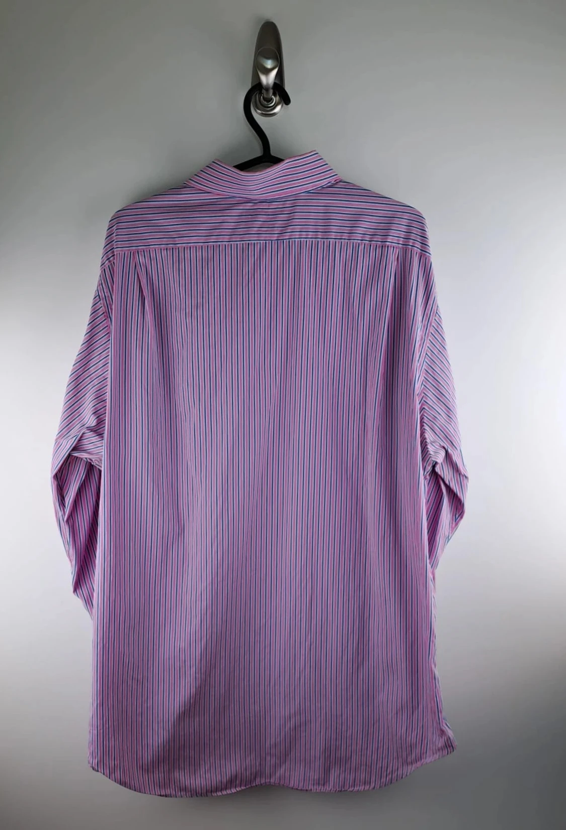 Camisa de Manga Larga / Polo Ralph Lauren / Rayada Rosa / Talla XL / Hombre / Ajuste Clásico – photo 2